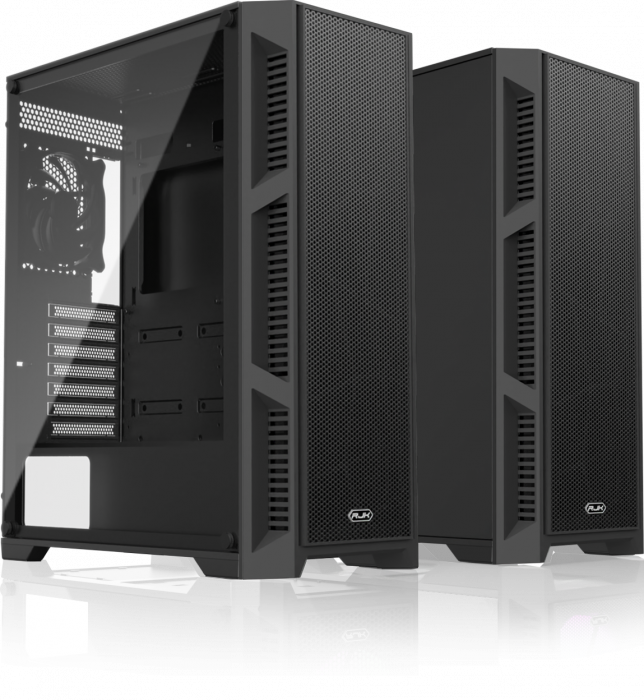 Корпус RAIJINTEK ARCADIA III-MS4, Mid-Tower, MATX, Mini-ITX, ATX, USB 2.0 Type-A, USB 3.2 Gen 1 Type-A, ARGB- 4x120мм,TG