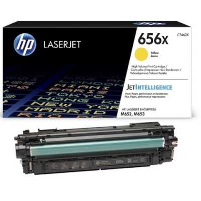 Лазерный картридж HP CF462X желтый для HP Color LJ M652/M653 (22000 стр)