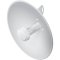 UBIQUITI Ubiquiti airMAX PowerBeam M5 300, 5 GHz, 22 dBi bridge with 150+ Mbps throughput, 3+ km link range, 1 x 10/100 MbE port, 24V, 0.5A PoE adapter(Included), Pole mount kit(Included), Wind survivability 200 km/h, ESD/EMP protection Air/contact: ± 24 kV