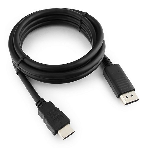 Кабель DisplayPort->HDMI Cablexpert CC-DP-HDMI-6, 1,8м, черный