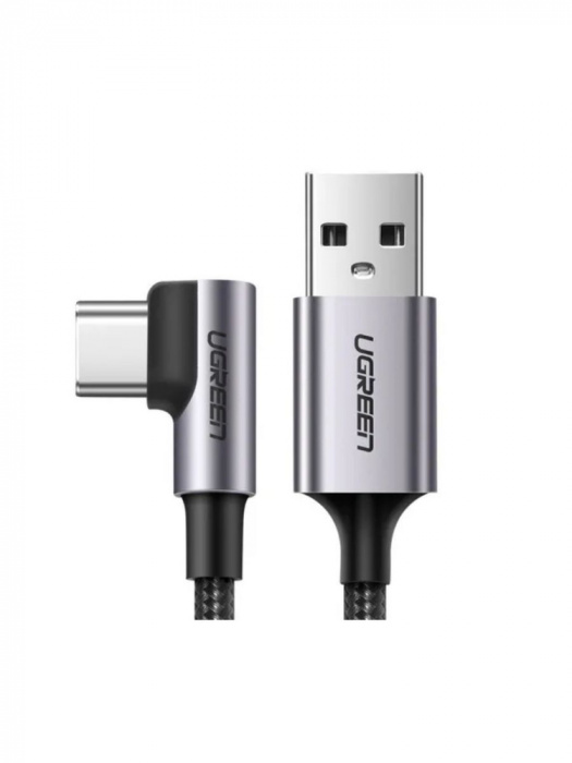 UGREEN US284 50942 Angled USB AM to USB Type C кабелі 2м