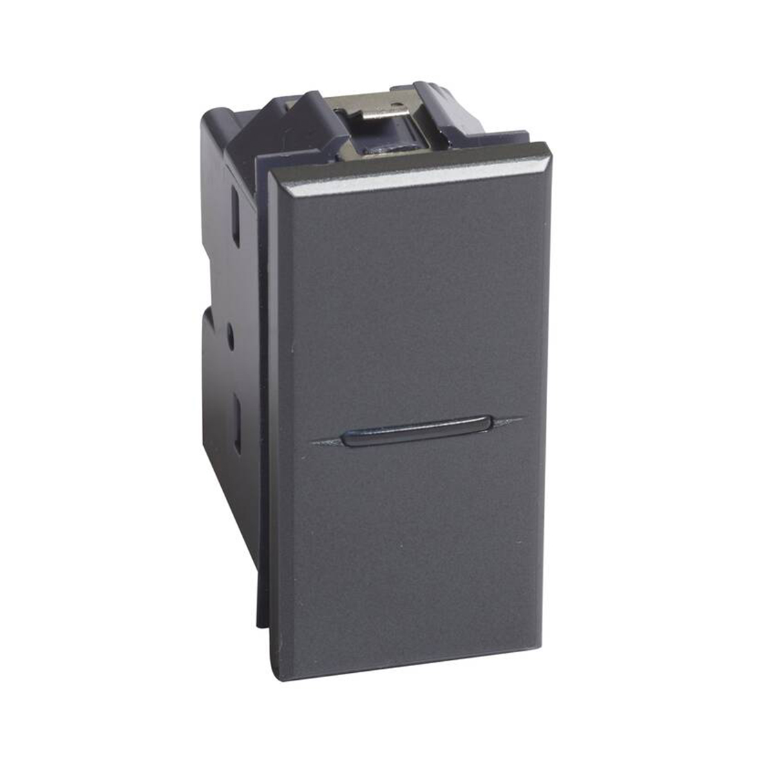 Кнопка AXL, Legrand, HS4005N, 10А 1м антрацит