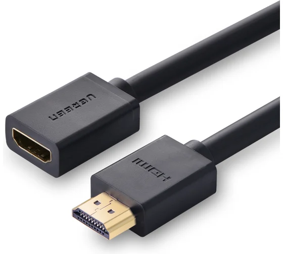 Кабель UGREEN HD107 HDMI M/F Cable 3m 10145