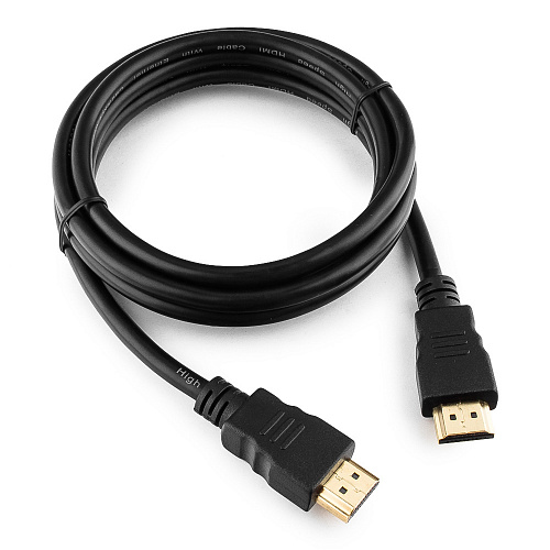 Кабель HDMI Cablexpert CC-HDMI4-6, 1.8м, v2.0, 19M/19M, черный
