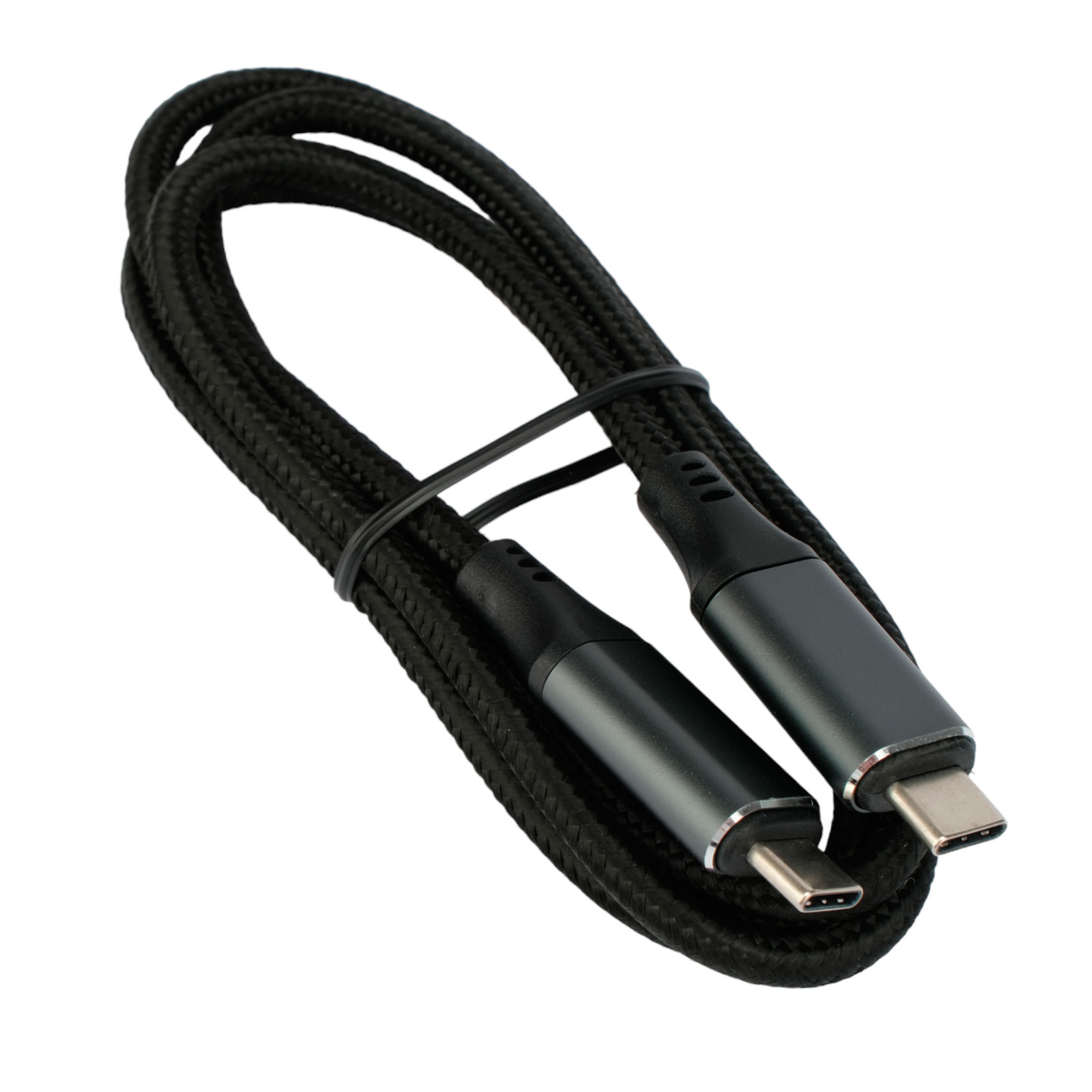 Кабель USB4.0 Cablexpert CC-USB4-CMCM-BR-1M, 2*Type-C, 5А, 240Вт, PD3.1/QC4.0, 40Gbps, медь, 1м черный