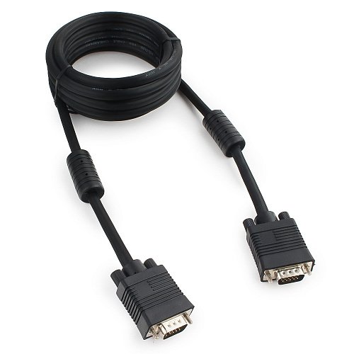 Кабель VGA Premium Cablexpert CC-PPVGA-10-B, 3 м, черный
