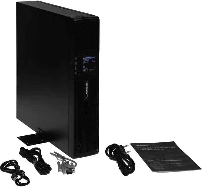 ИБП Ippon Innova RTB 1500, 1500 ВA, 1350 Вт, AVR 165-290В, 8xIEC C13, управление по USB/COM