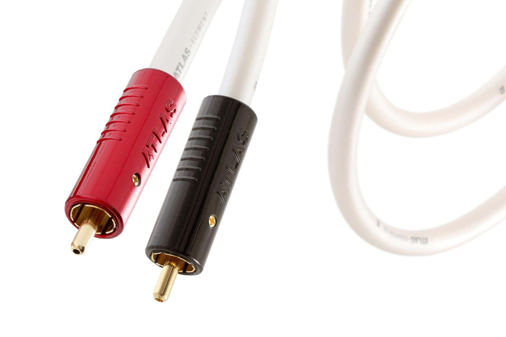 Atlas Element Achromatic RCA, 0,75м аралық кабелі