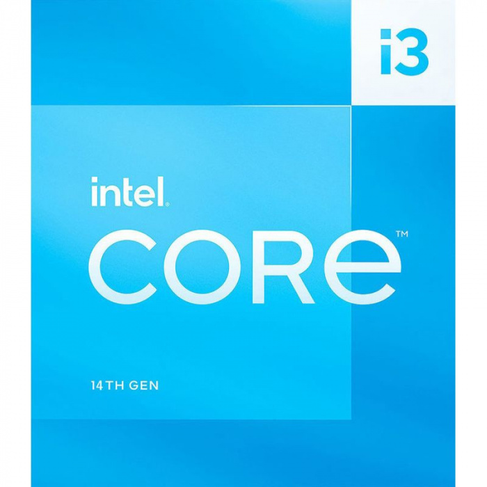 Процессор Intel Core i3-14100F, 4C/8T, 3.50 GHz, 12MB Cache, LGA1700, 58W TDP
