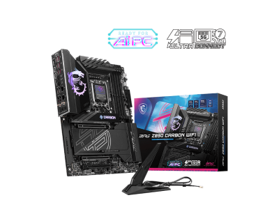 Сист.плата MSI MPG Z890 CARBON WIFI, Z890, LGA1851, 4xDDR5, 2xPCI-E x16, M2, SATA, Thunderbolt, WIFI7, BOX