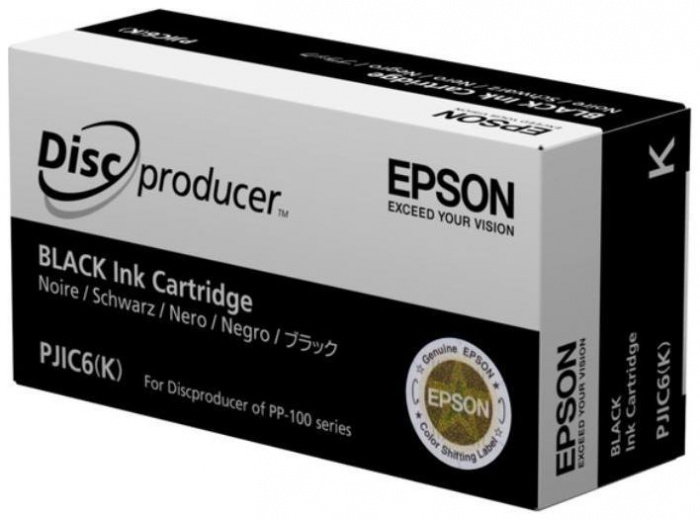 Картридж Epson C13S020693 Discproducer Ink PJIC7(K), черный