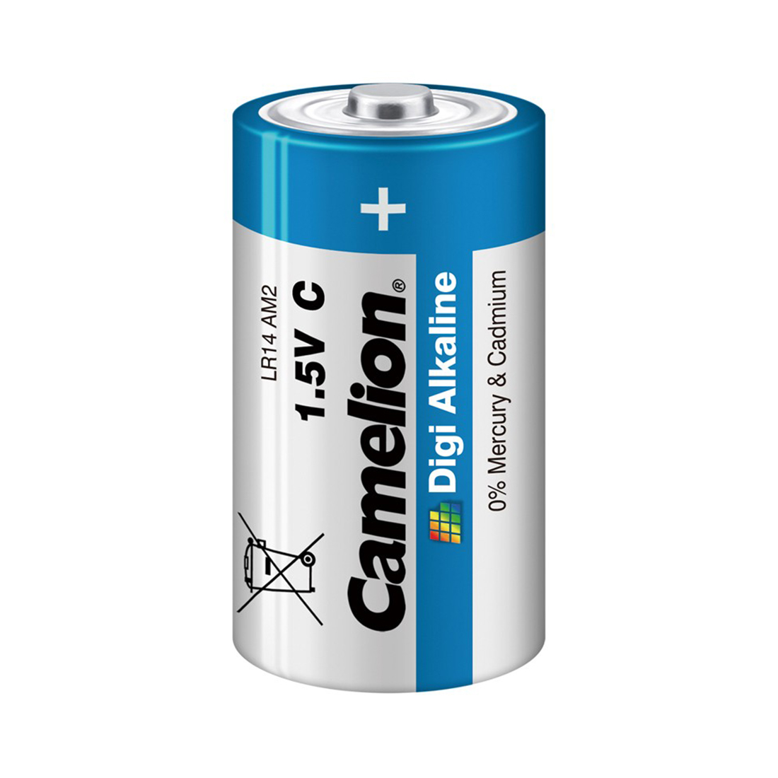 Батарейка CAMELION LR14-BP2DG Digi Alkaline C 1.5V 8000 mAh 2 шт. в блистере
