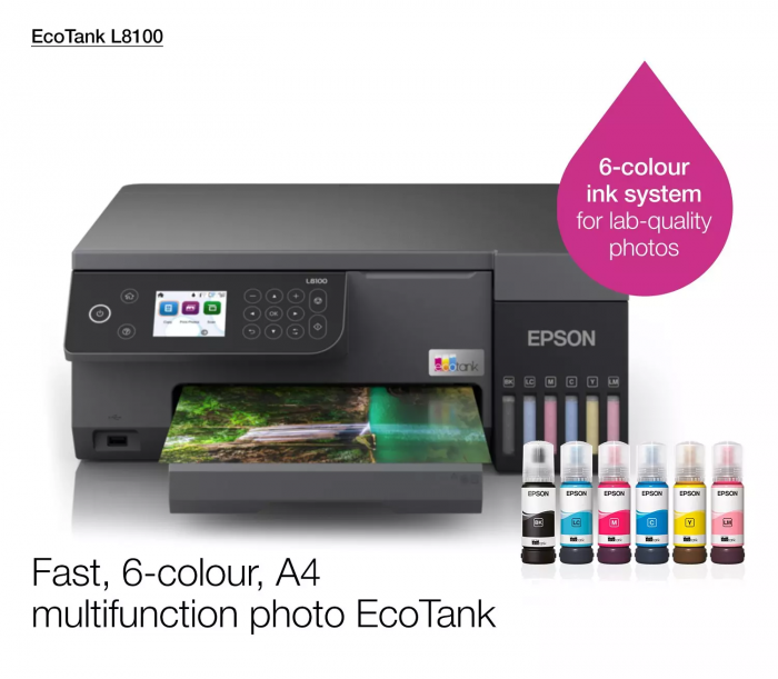 МФУ струйное цветное Epson L8100 C11CK94401