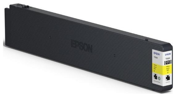 Картридж струйный Epson C13T858400, желтый, WorkForce Enterprise WF-C20590