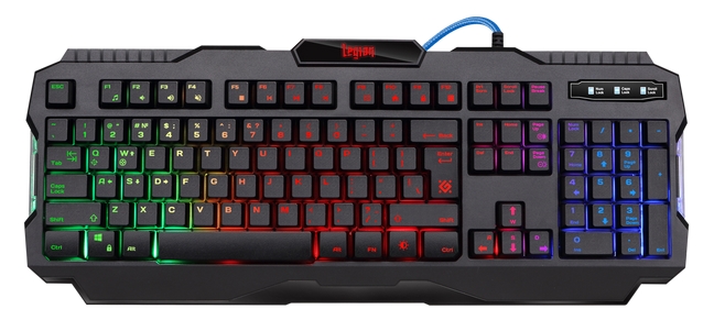 Клавиатура игровая Defender Legion GK-010DL RU, черный