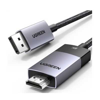 Ugreen DP115 80397 DP Male To HDMI 8K Cable 2m