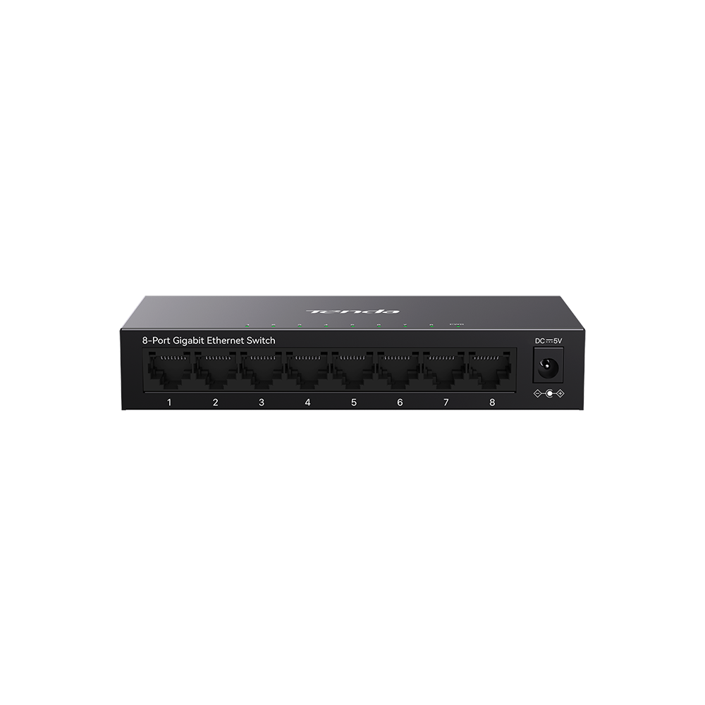 Tenda TEG1008M 8-портты Gigabit Ethernet коммутатор қара