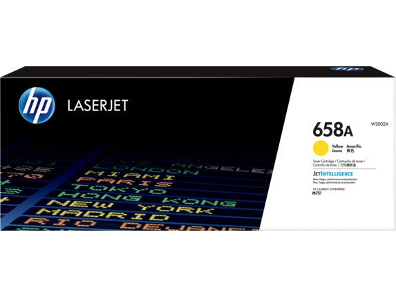 Картридж лазерный HP 658A Yellow Original LaserJet Toner Cartridge (W2002A)