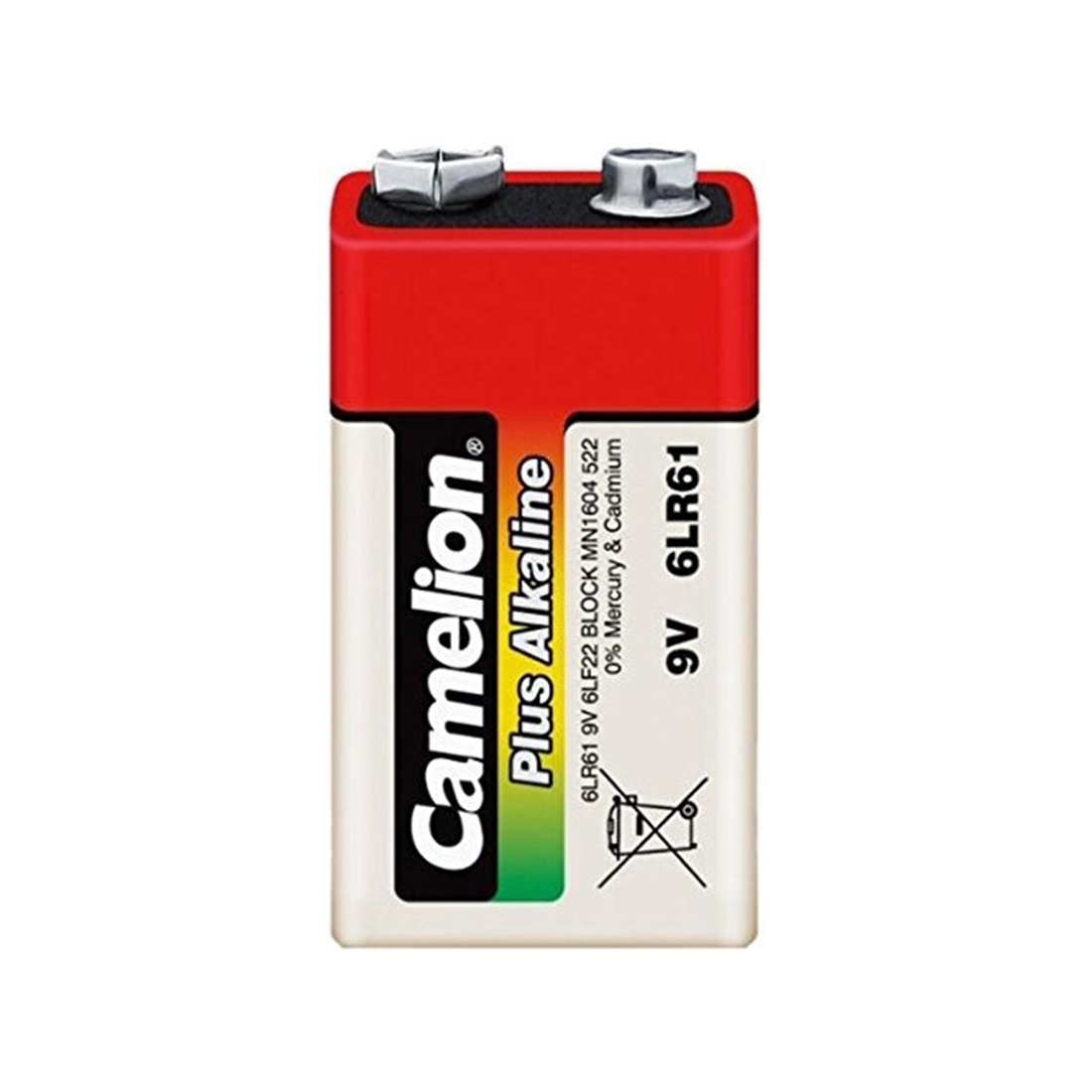 CAMELION 6LR61-SP1 Plus Alkaline 9V 680 mAh батарея