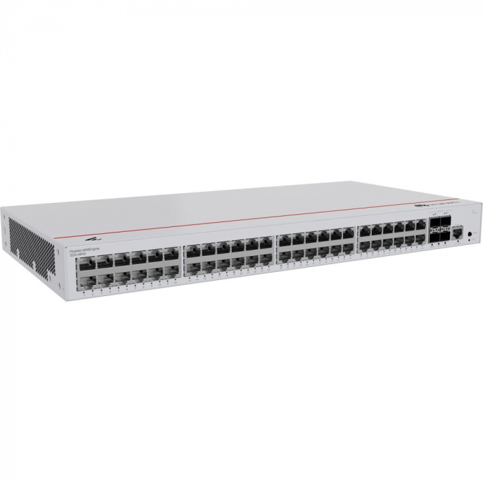 Коммутатор Huawei S220-48P4X (L2, 48*10/100/1000BASE-T ports, 380W PoE+, 4*10GE SFP+ ports, AC power)