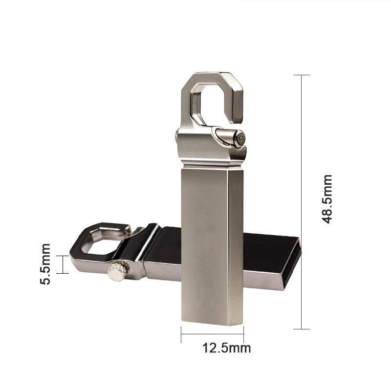 Key Mini USB Flash Drive 128GB 64GB 16GB 8GB 4GB Metal Pen Drive Pendrive 32GB USB Flash Drive Memory Flash Custom LOGO Cle USB
