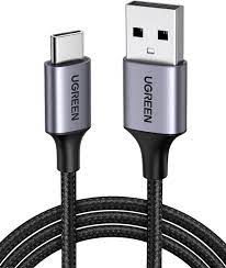 Кабель UGREEN US288 USB-A 2.0 to USB-C 3м (Space Gray)