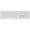 APPLE Magic Keyboard with Touch ID and Numeric Keypad for Mac models with Apple silicon - Russian - White Keys,Model A3119