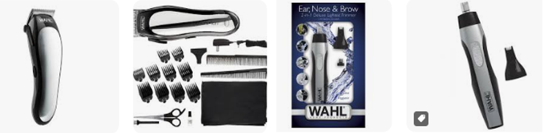 Машинка для стрижки волос Wahl Lithium-Ion Cordless + Wahl Nose trimmer серебро-черный