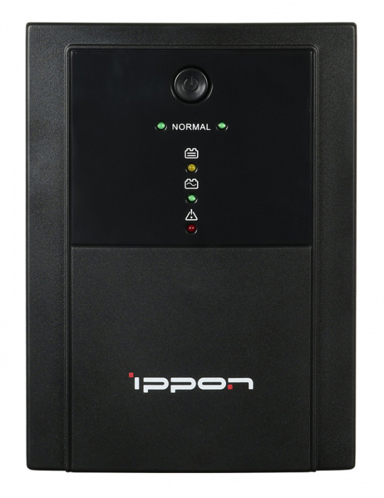 ИБП Ippon Back Basic 1500, 1500VA, 900Вт, AVR 162-280В, 6хС13, управление по USB