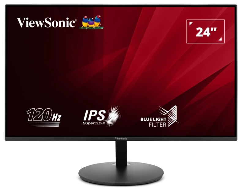 Монитор 24" FHD Viewsonic VA24E1-H черный