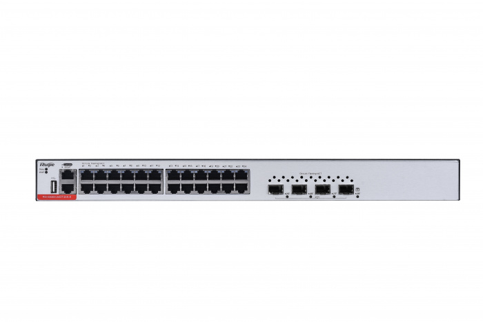Коммутатор Ruijie RG-S5300-48GT4XS-E L3 Managed (48 x 10/100/1000M адаптивных электрических портов, 4 x 1G/10G SFP+ порта)