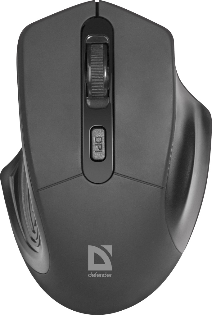 Мышь беспроводная Defender Datum MB-345 черный