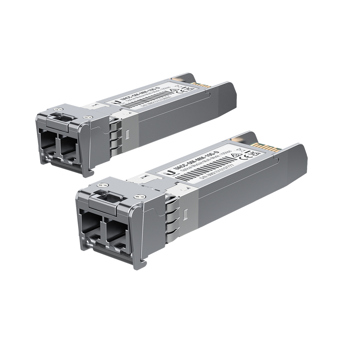Трансивер, Ubiquiti, UACC-OM-MM-10G-D, Multi-Mode Fiber,Duplex LC UPC, 1 / 10 Gbps,850 nm, 300 m, 0 to 70° C