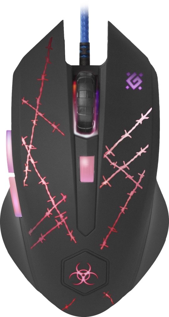 Мышь игровая Defender Forced GM-020L (Коврик в комплекте)