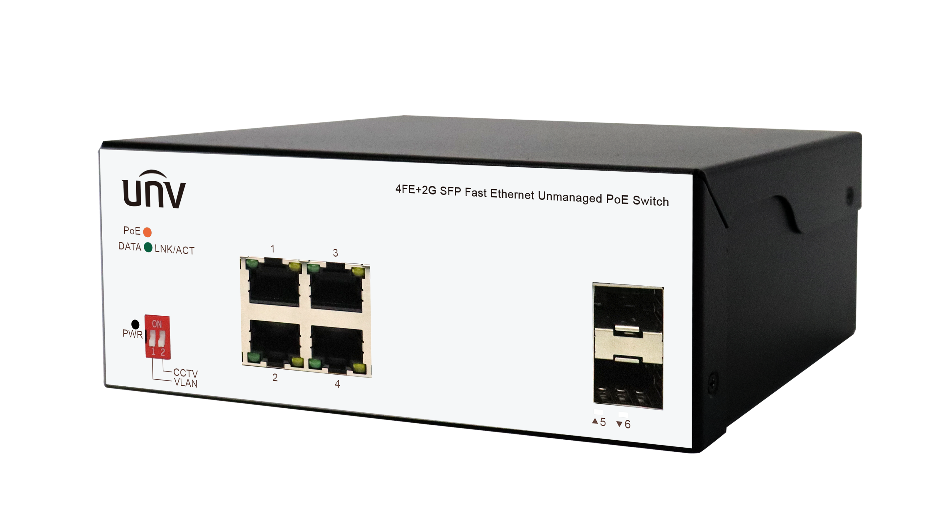 Uniview ISW2000-4T2GP-POE-IN коммутатор UNV