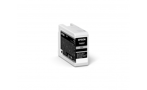 Картридж струйный Epson C13T46S700, серый