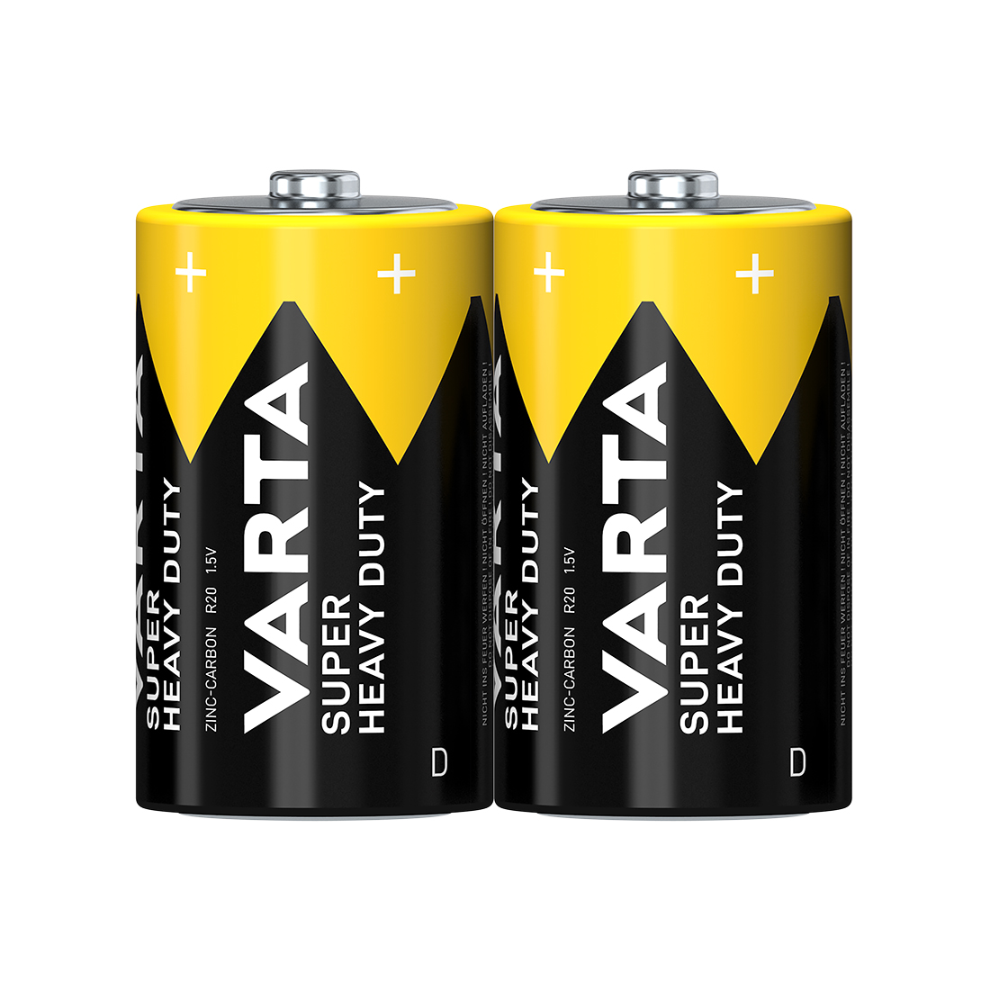 Батарейка VARTA R20P Superlife (Super Heavy Duty) D 1.5 V 2 шт. пленкада