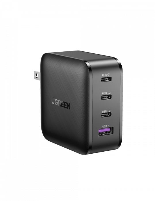 Зарядное устройство Ugreen CD224 USB-A+3*USB-C 65W  GaN Tech Fast Charger, 70774
