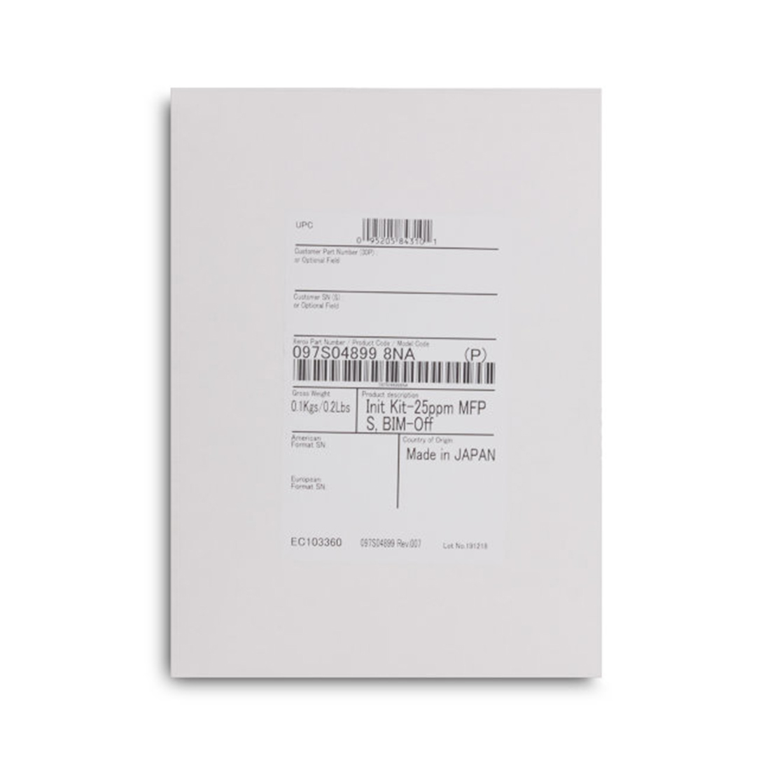 Комплект инициализации Xerox VersaLink B7125