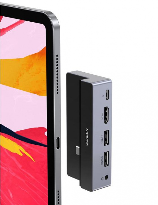 UGREEN CM317 USB-C көпфункционалды адаптері iPad Pro үшін