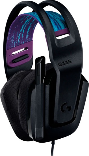 Наушники-гарнитура игровая Logitech G335 черный