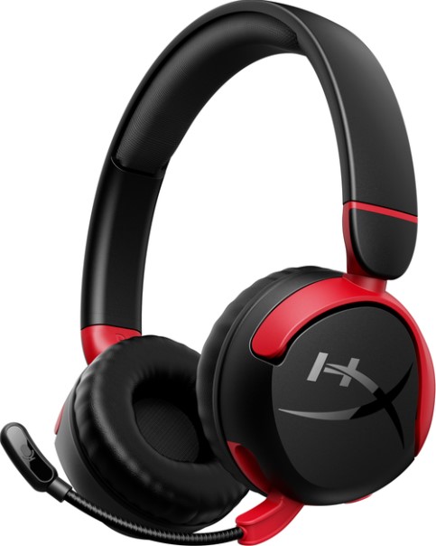 Наушники-гарнитура игровые HyperX Cloud Mini Wireless красный