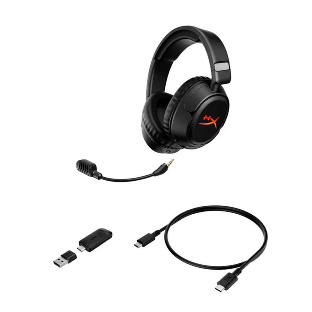 Наушники-гарнитура игровые беспроводные HyperX Cloud Flight 2 черный
