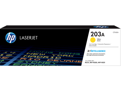 Картридж HP CF542A 203A желтый для LaserJet M254/M280