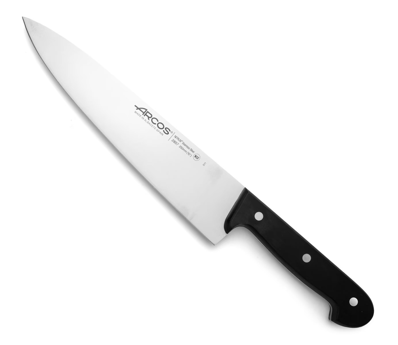 Нож шеф Arcos Universal Kitchen 280704 250мм черный