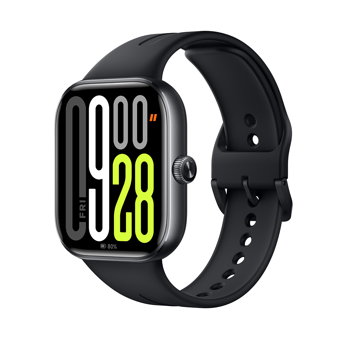 Смарт часы, Xiaomi, Redmi Watch 5, M2462W1 / BHR9389GL, Дисплей 2.07" AMOLED, Разрешение 432 x 514, Водонепроницаемые (5 АТМ), GPS+GLONASS, Galileo, BDS, QZSS, Батарея 550 мАч, Чёрный