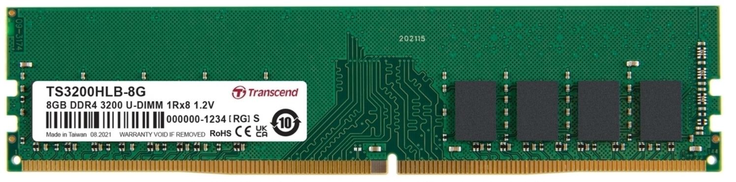Память оперативная DDR4 Desktop Transcend TS3200HLB-8G