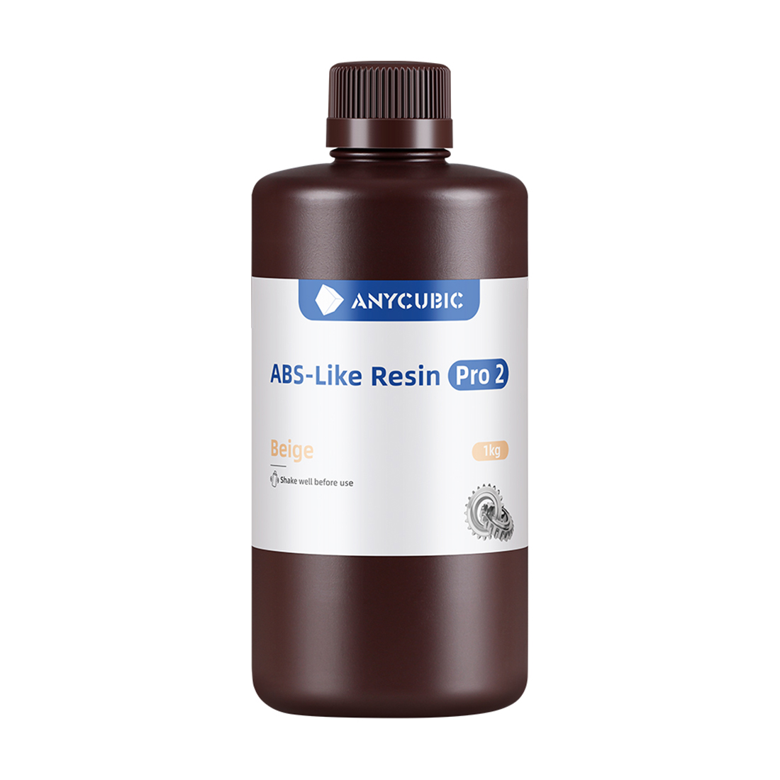 Фотополимерная смола для 3D-печати Anycubic ABS-Like Resin Pro 2 SABP2BG-10, 1 литр, Бежевый