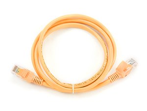 Патч-корд FTP Cablexpert PP22-2M/O кат. 5e, 2м, литой, көпжильді (сары)