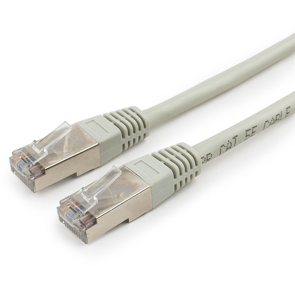 Патч-корд FTP Cablexpert PP22-7.5m кат.5e, 7.5м, литой, көп сымдылар (сұр)